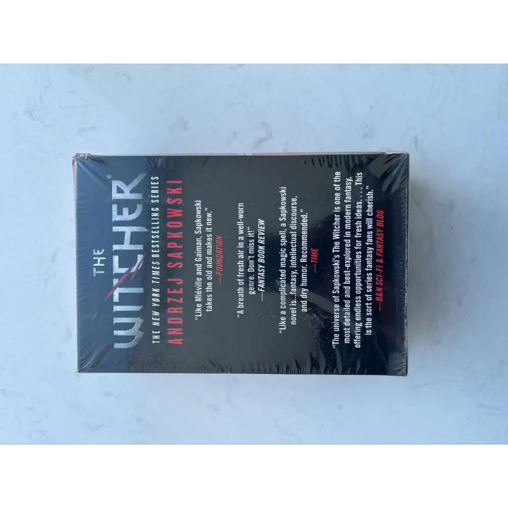 Set speciale in scatola della serie Witcher 7 libri TURKISH