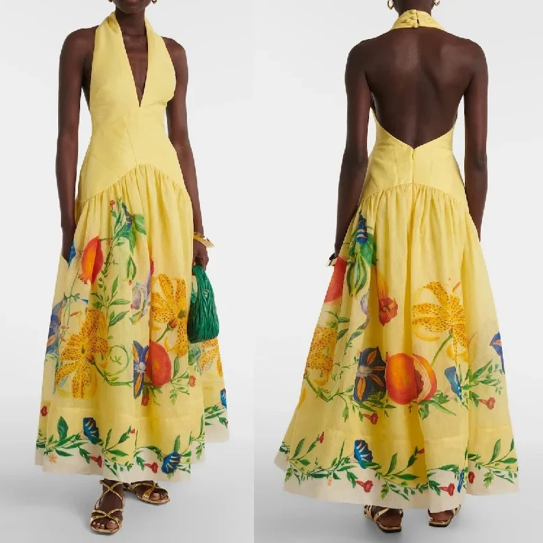 

Женское вечернее платье без бретелек в стиле пэчворк — летнее облегающее платье без рукавов с открытой спиной, элегантное платье в стиле домашней одежды