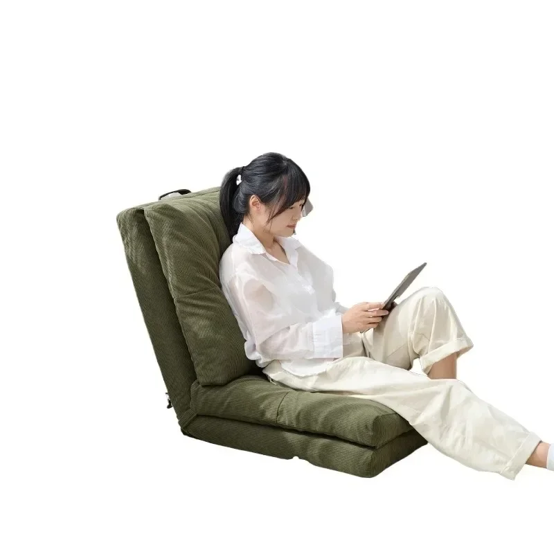 

Lazy sofa bedroom tatami bay window folding seat single seat cushion chair Japanese balcony backrest small recliner