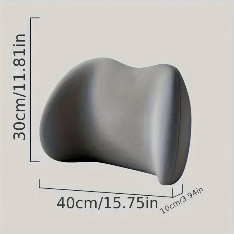 Ergonomic Office & Bed Lumbar Pillow - Posture-Correcting Back Support Cushion for Desk Chairs&Sleeping,Office Chair Cushion