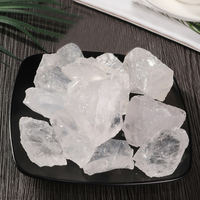 100g Natural Stones White Crystal Clear Quartz Bulk Raw Rough Stones for Aquarium Decoration