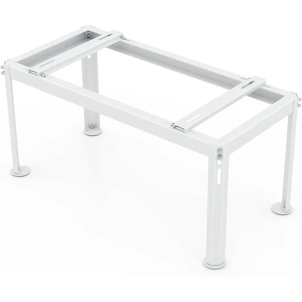 Adjustable Outdoor AC Condenser Stand for 9,000-18,000 BTU Systems (34.3x16.1x16.1)