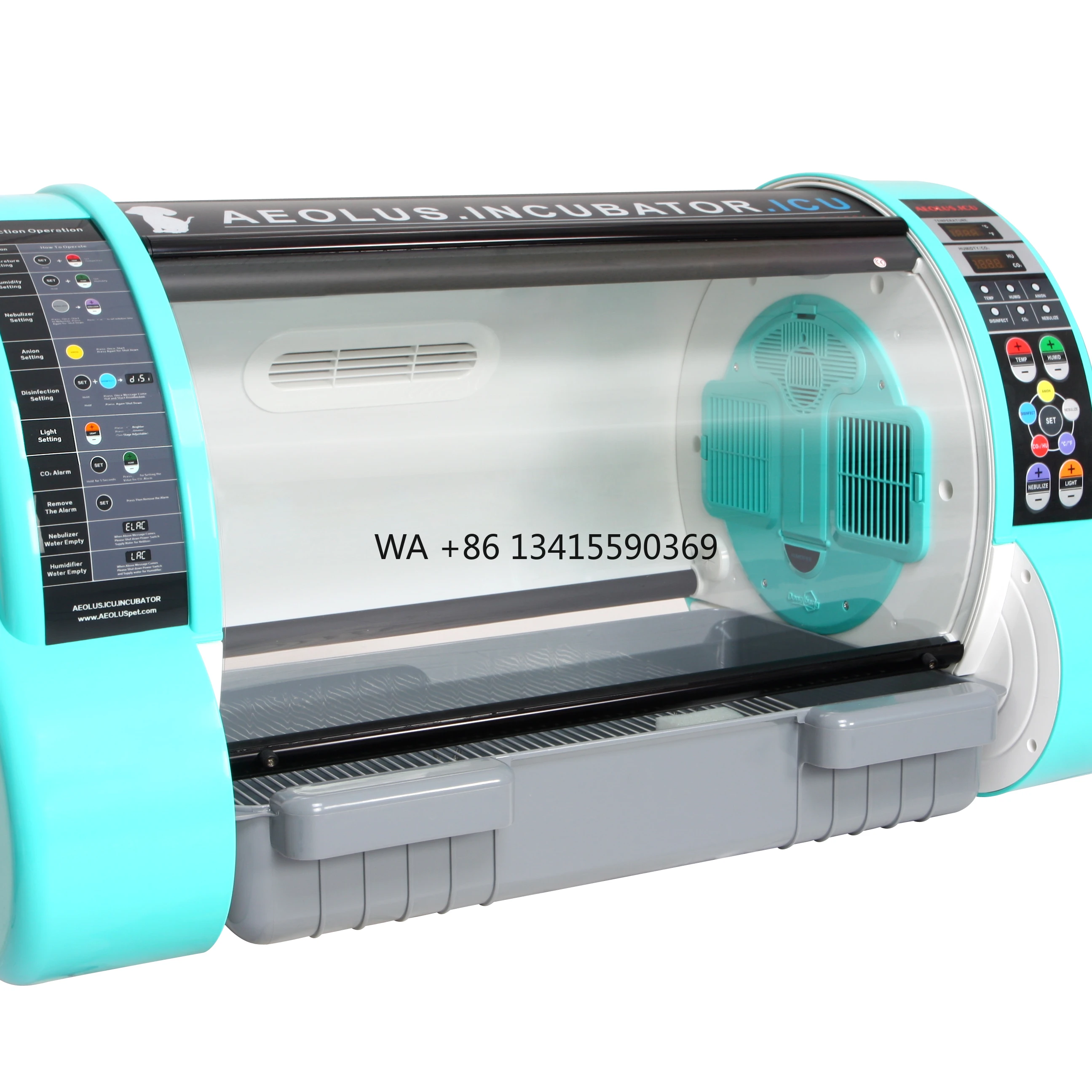 

Hospital Vet Clinic Veterinary Intensive Care Unit Pet Dog Puppy Fully Automatic Icu Incubator for Sale