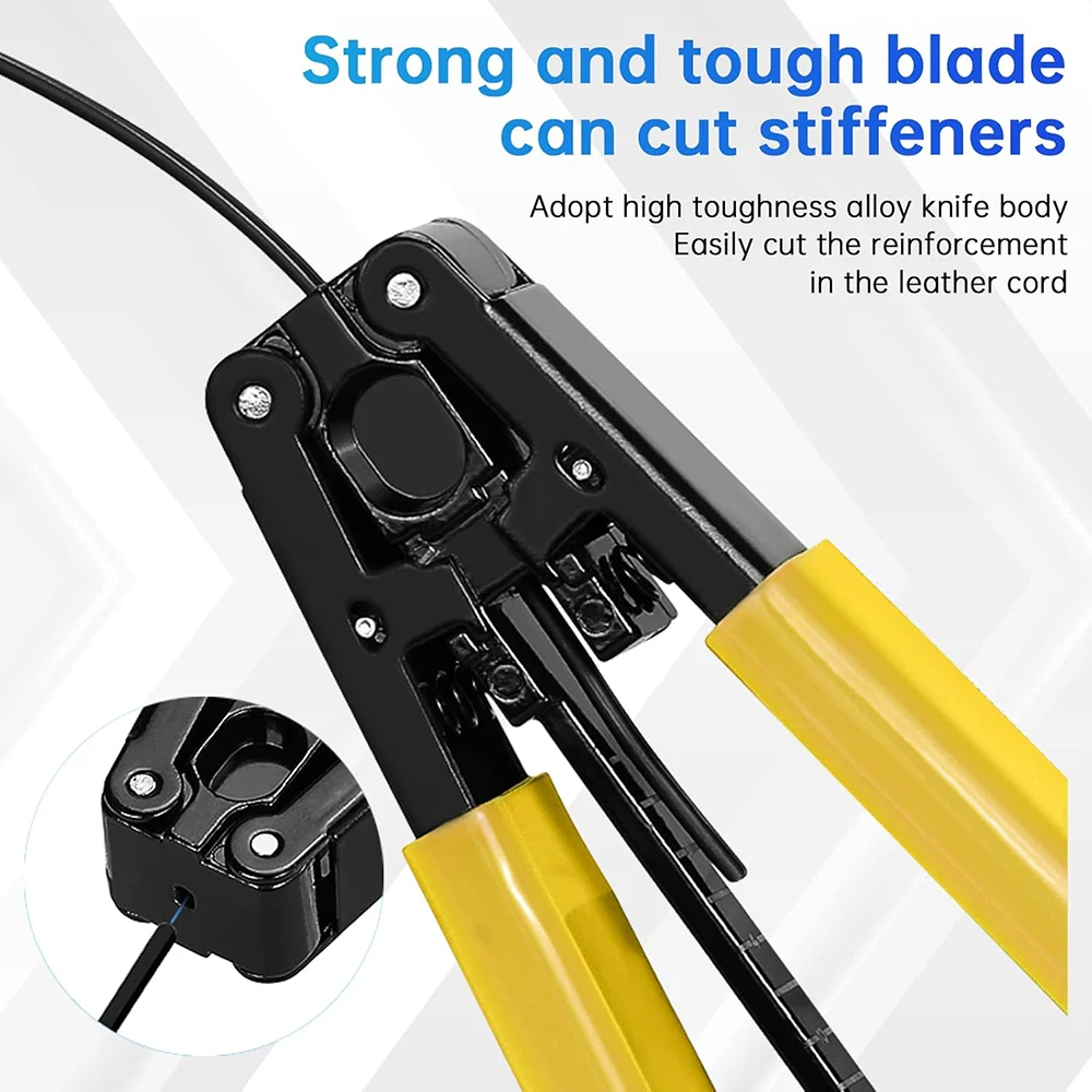 Abisolierzange für Glasfaser-Drop-Kabel 3,0 mm x 2,0 mm FTTH, Abisolierzange für gummiisoliertes Glasfaserkabel – Detail 7