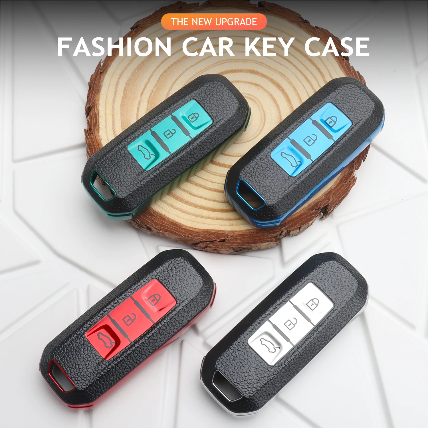 

Car Key Case for Baojun 510 730 360 560 RS-5 530 630 for Wuling Hongguang S Tpu Key Cover Protection Shell Car Accessories