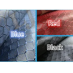 [Grade A+] 3K 240gsm Real Carbon Hexagonal Honeycomb Carbon Fabric Kevlar mixed textile Black Red Blue yellow 100cm/40