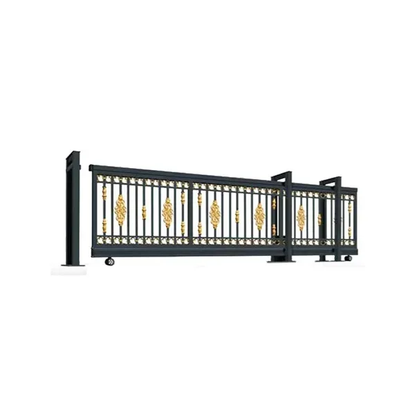 Hot SalesAluminum Alloy Suspension Entrance Gate Segmented Electric Retractable Galvanized Suspended Floating Door