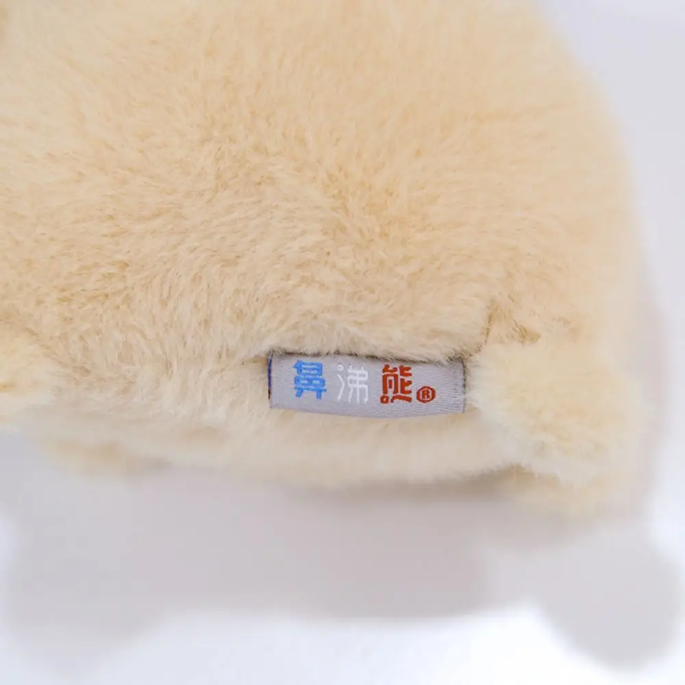 Cartoon Sports Capybara Plush Keychain Tennis Bag Pendant Tennis Capybara Bag Pendant Korean Style Metal Buckle