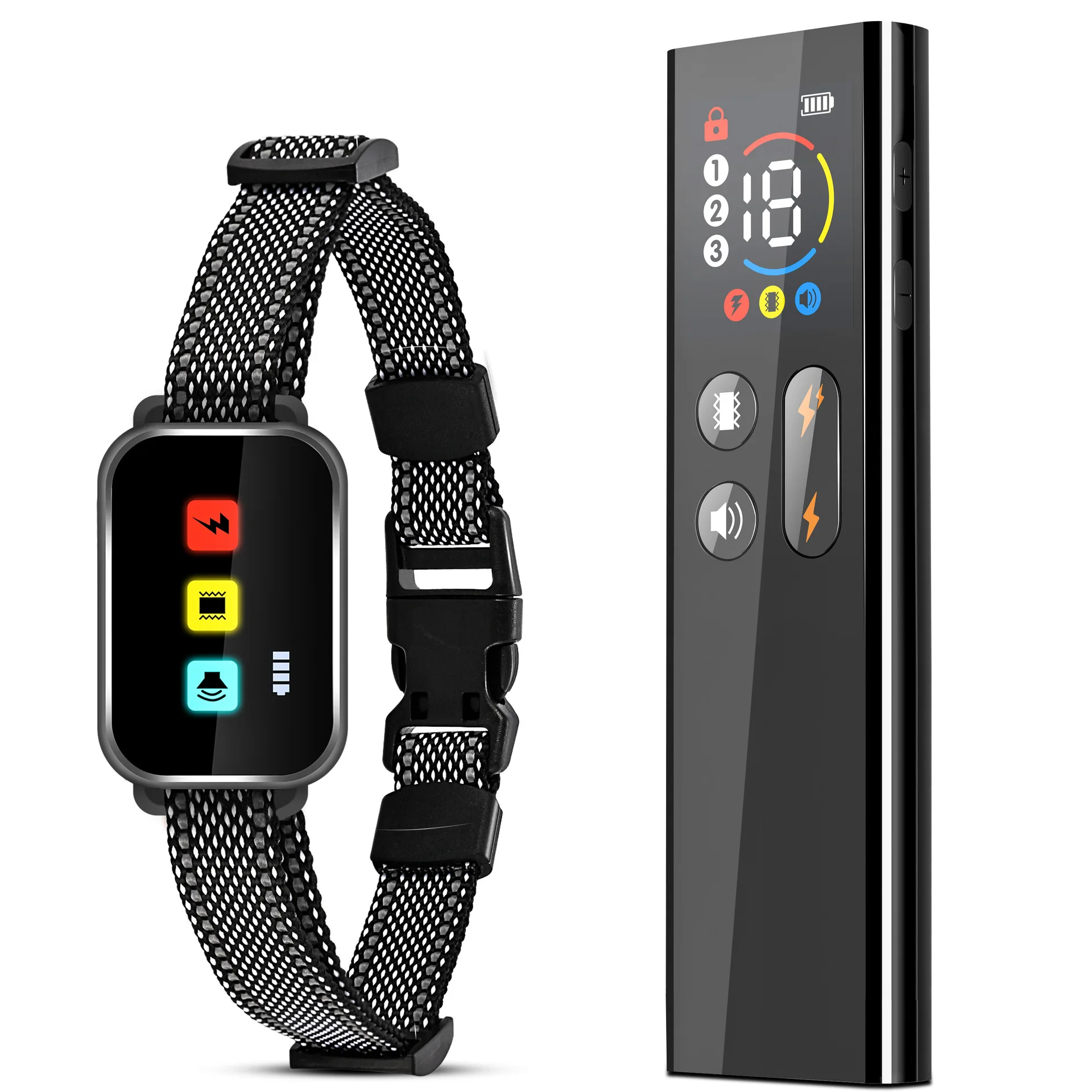 

2024, трансграничный пульт дистанционного управления, умный тренажер для собак, вибрационный ошейник с электрическим током, электронный ошейник, товары для собак и домашних животных, кора