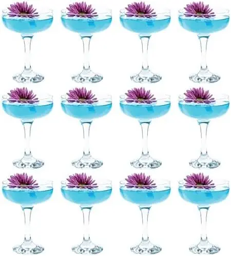 

Набор из 12 бокалов для мартини, 250 мл, для коктейлей и вечеринок