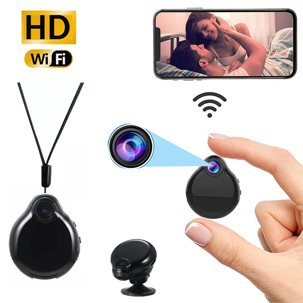 WiFi Mini Camera HD 1080P Wireless PIR Video Recorder Home Security Anti-theft Remote Monitor Recamera