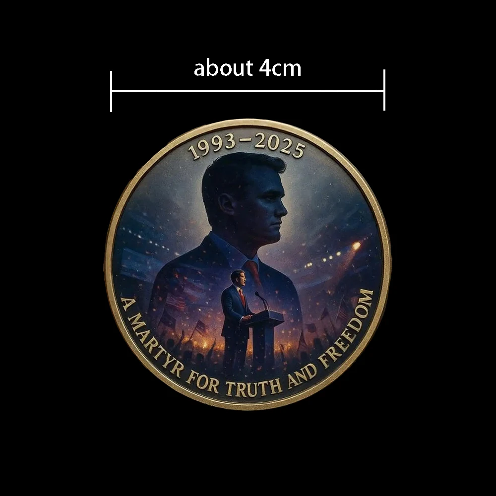 Nowa Złota Moneta Amerykański Młody Bohater 1993-2025 "Wielki Mistrz Chrystusa i Prawdy w Mówieniu" Moneta Pamiątkowa Dekoracje Domu