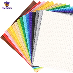 베이스 플레이트 32*32 점 클래식 빌딩 블록 벽돌베이스 보드 DIY 어셈블리와 호환되는 legoeds 어린이 장난감 아이 선물 8 최고의 판매 레고 생일 장식 - №8