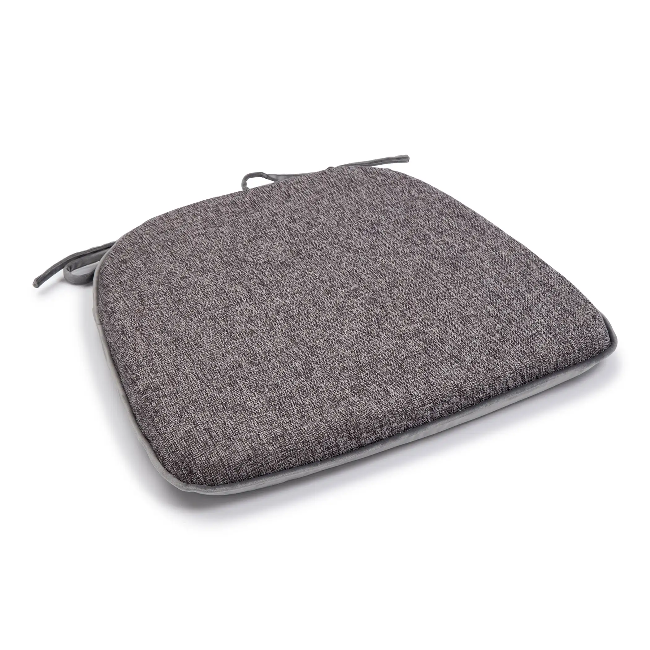

17.5” x 14.75" Memory Foam Chair Cushion, Gray, Single