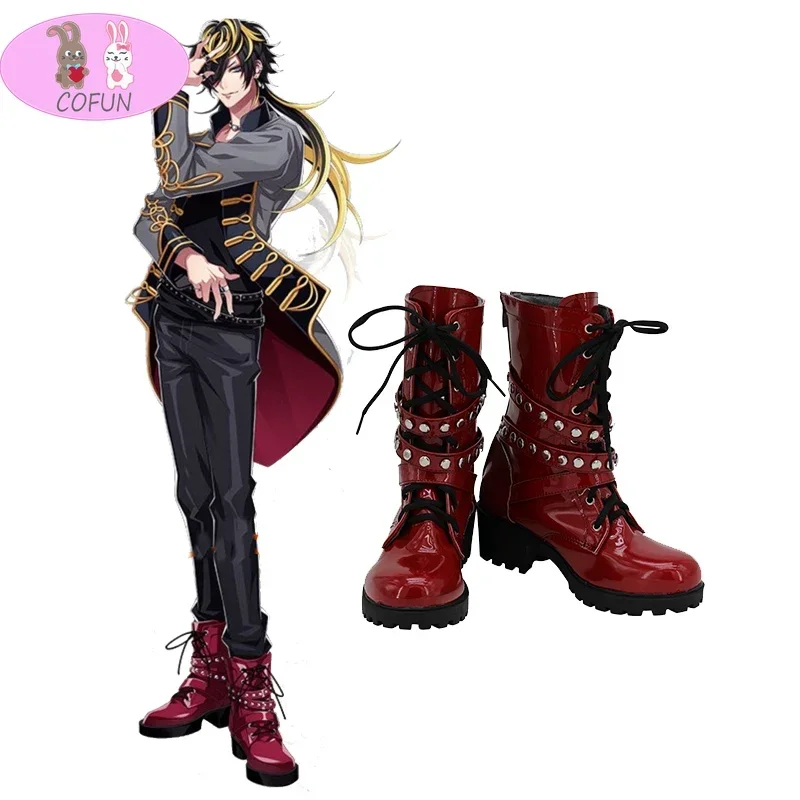 COFUN Hypnosis Mic DRB Cosplay Shoes Boots Halloween women men