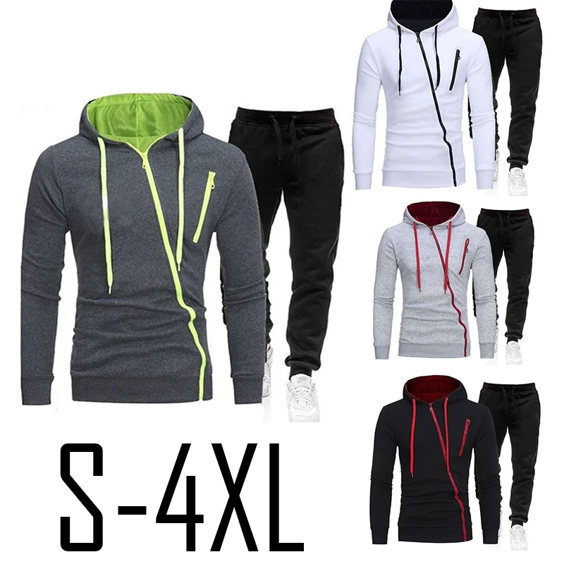 2022 neue männer Casual Sweatshirts Anzug Frühling und Herbst männer Zipper Hoodies und Sportpants Anzug Täglichen und sportwear für Männliche