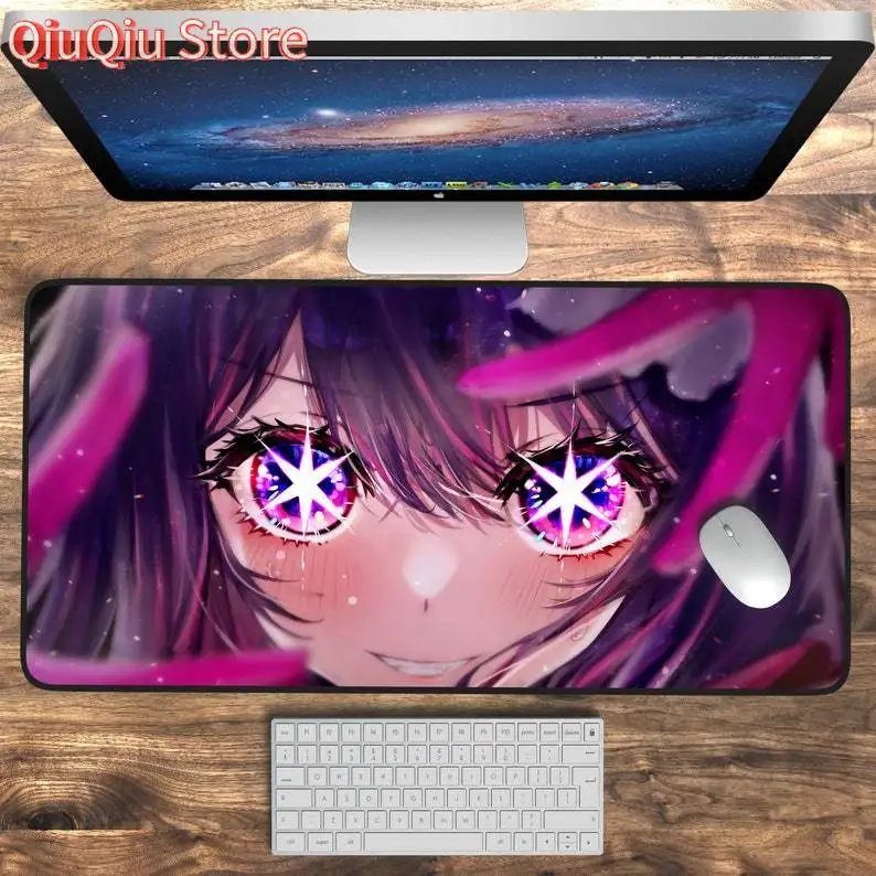 

Anime Desk Mat Gaming Mouse Pad, Anime Desk Pad Extra Large Mouse Pad, Keyboard Mat, Deskmat, Mousepad, Deskpad Gamer Gift For H