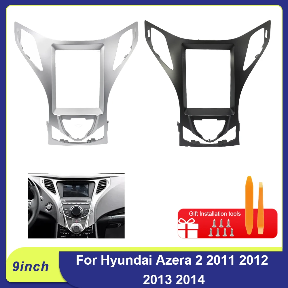 

For Hyundai Azera 2011-2014 9 Inch Android Big Screen Radio Fascia Adapter Panel Kit