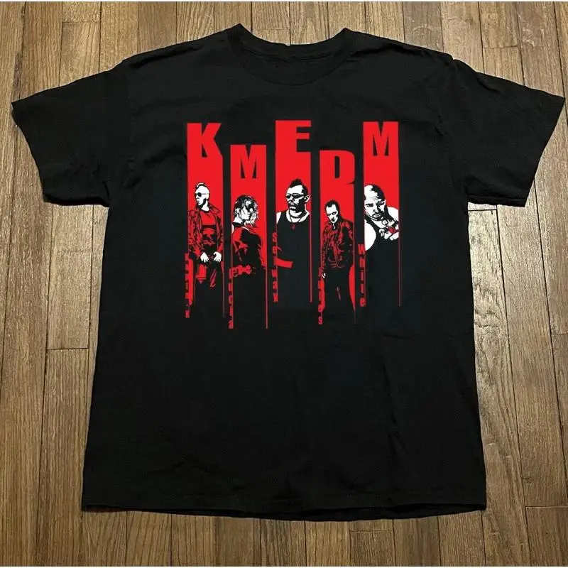 KMFDM Band Black 100 Cotton  T shirt Full Size S To 5XL