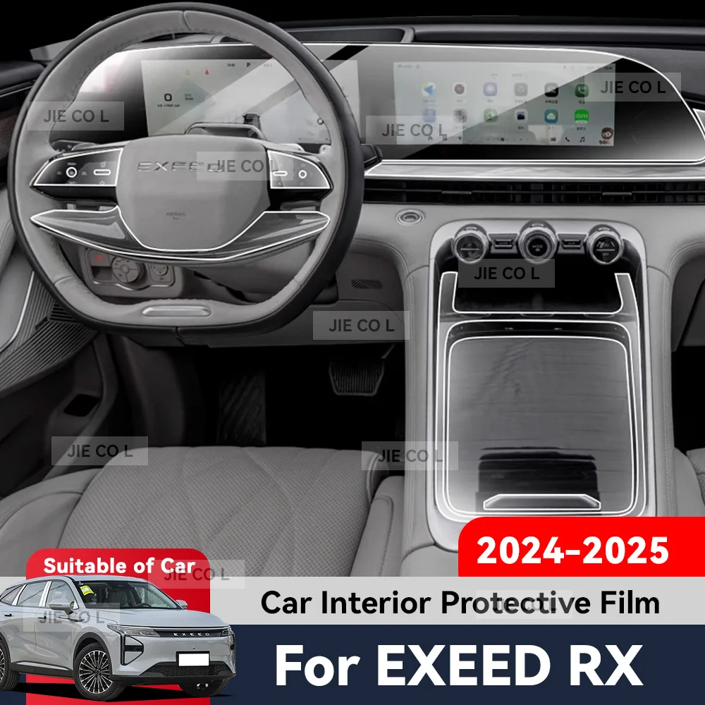 Auto Central Control Screen TPU Navigation Anti Scratch interior Protection Film GPS Navigation For EXEED RX 2024 2025 Accessor