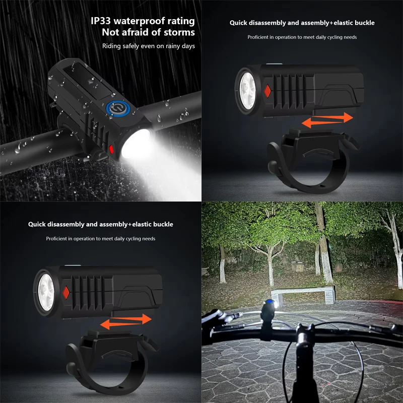 

Яркий велосипедный фонарь, светодиодный передний USB перезаряжаемый светильник для горного велосипеда, велосипедная фара, фонарик, велосипедный скутер