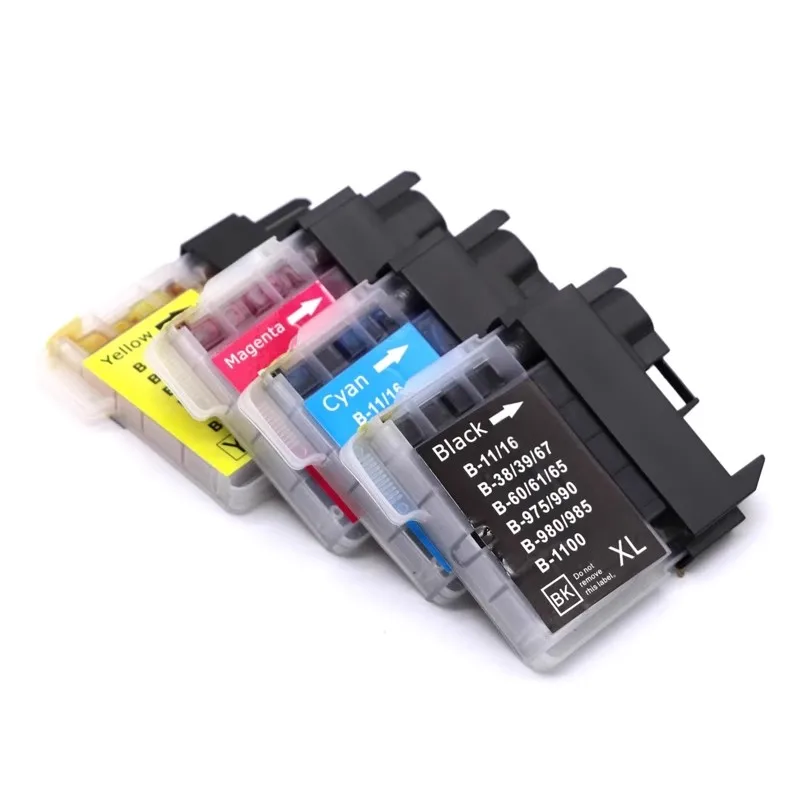 Compatible ink Cartridge for brother DCP- J140W/145C/165C/185C/195C/197C for LC38/LC11/LC61/LC63/LC65/LC67/LC980/LC1100/LC990