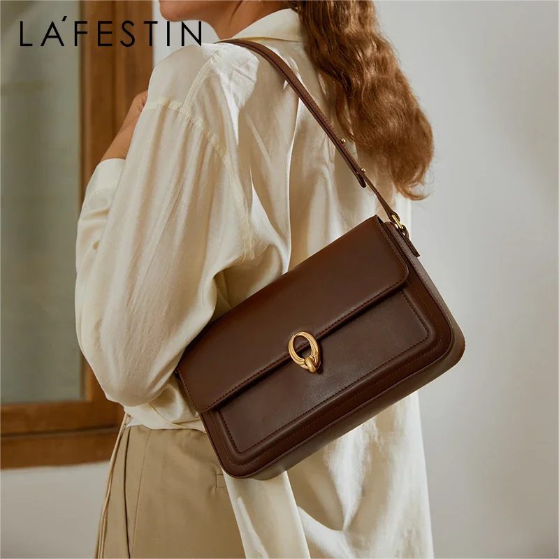 LA FESTIN Luxury Women\'s Bag 2024 Trend New Original Shoulder Crossbody Bags Purse Messenger Bags Square Bags Famous Women Brand