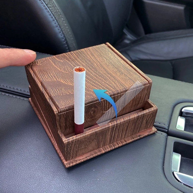 Cigarette Box Automatic Bounce Cigarette for Case Desktop Cigarette Box Press-Type Cigarette for Case Box Can Hold New Dropship