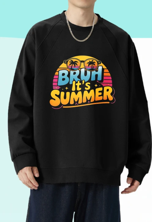 

Мужская рубашка-пуловер, толстовки в стиле хип-хоп y2k, футболка с длинными seleves и графическим рисунком Bruh, летние новые толстовки и толстовки с капюшоном для мужчин с принтом