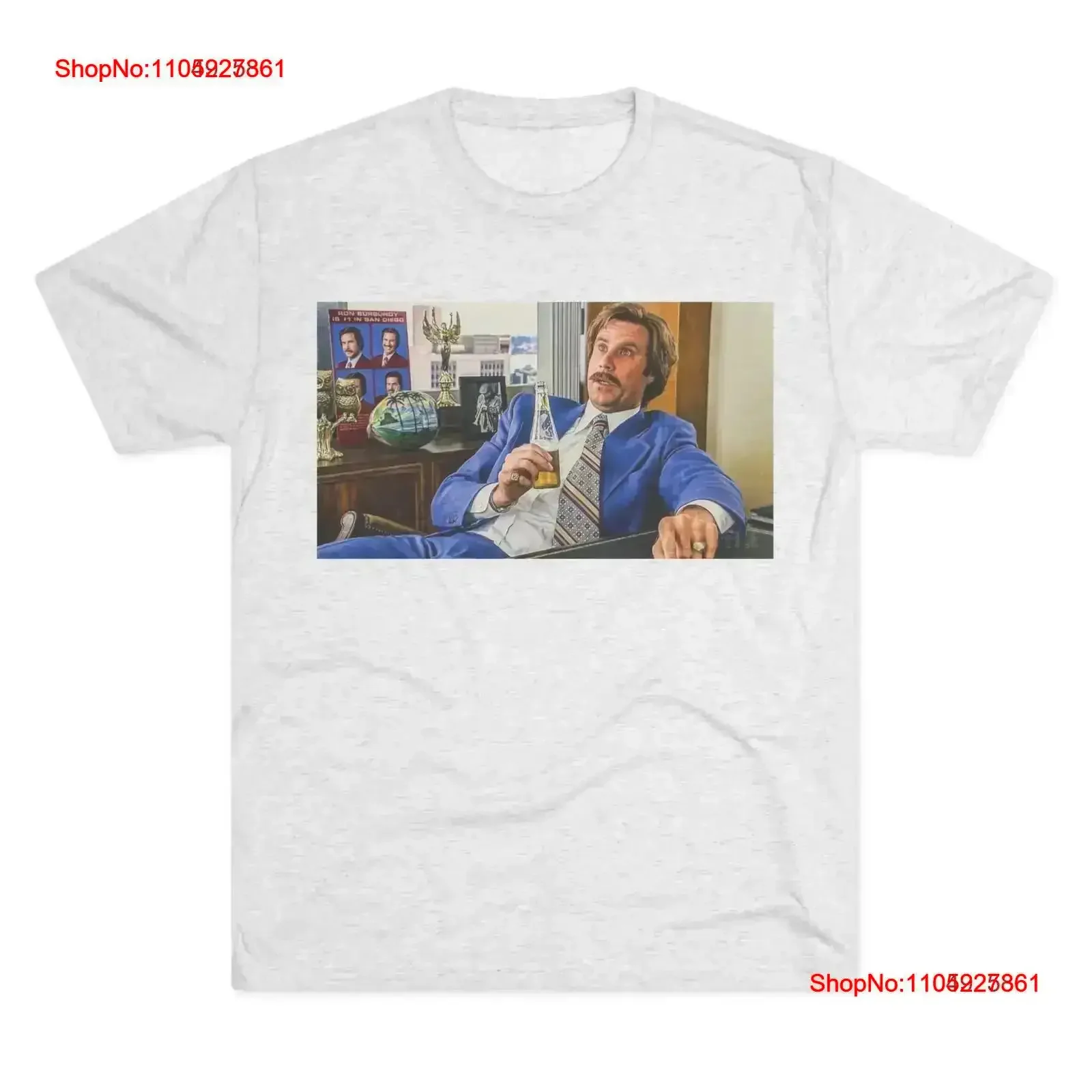 

Забавная футболка That Escalated Quickly Anchorman Will Ferrell Fan UNISEX Tri blend, удобная винтажная стираная винтажная стираная футболка