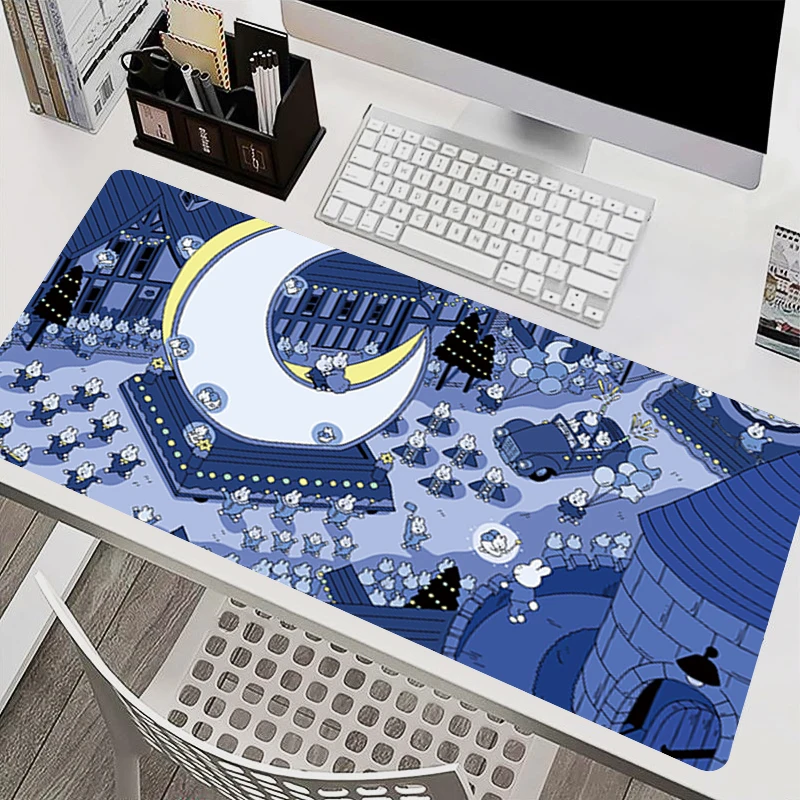 Extended Mouse Pad Pattern Art Office Desk Mat Game keyboard pad kawaii Computer Desk Mat E-sports Gaming Mousepad For Best Gift