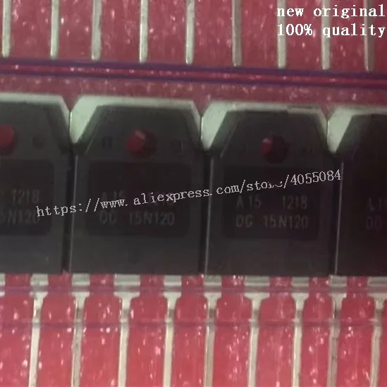 2PCS 15N120 15N120-FS C  Low power field-effect transistor   New Original
