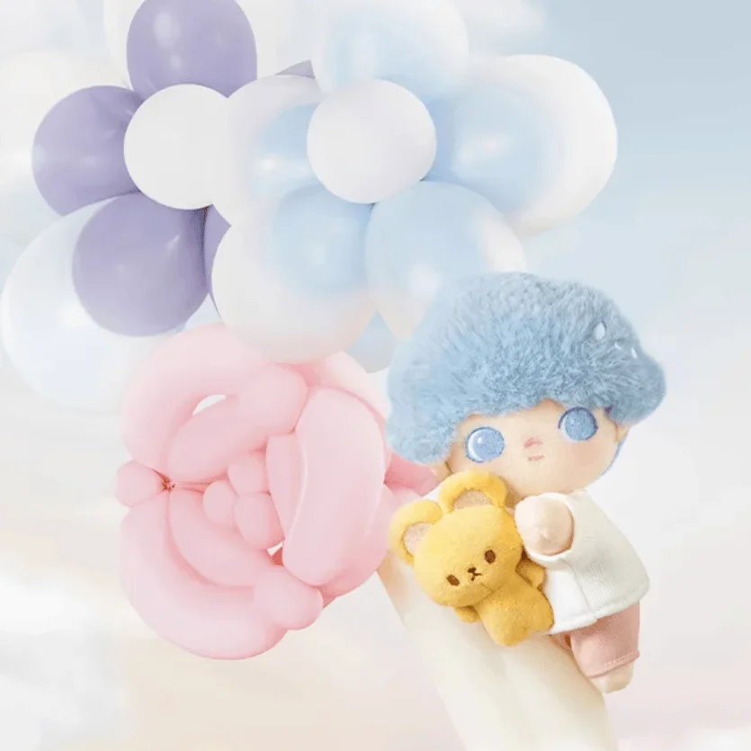 

DIMOO My Cloud Companion Series Cotton Doll Blind Box Toys Action Figure Cute Backpack Pendant Girls Birthday Gift Collection