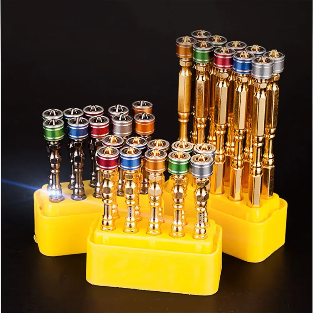 Strong Magnetic Screwdriver Bit Set 65mm Phillips Electronic Screwdriver Bits for Plasterboard Drywall Screw Driver