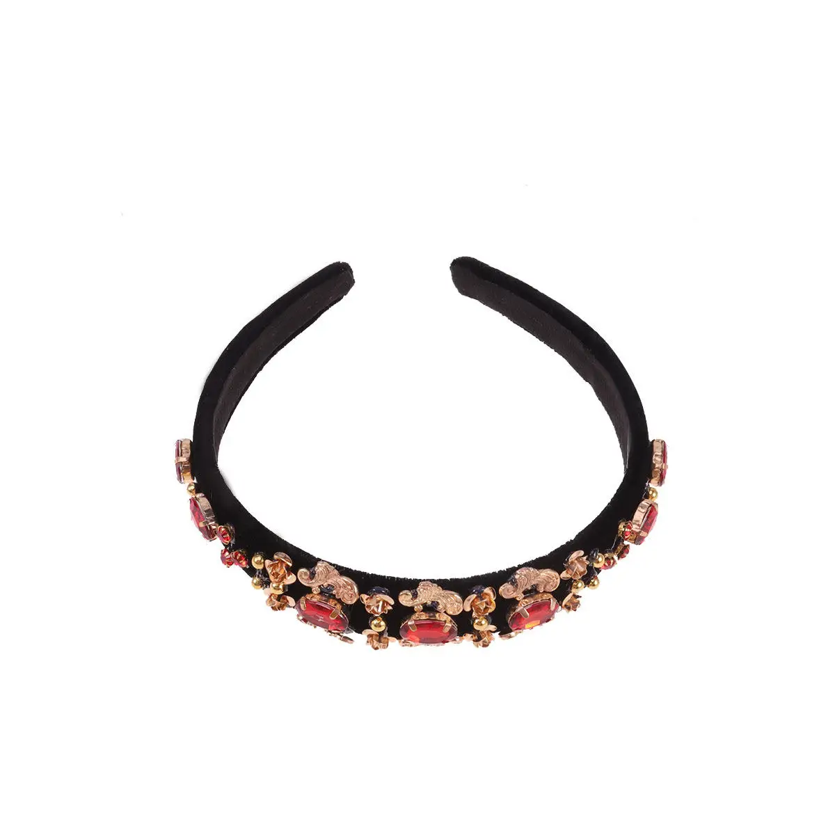 

Diamond Pearl Hair Band Lightweight Alloy Headband for Party Carnival Masquerade Photo Shoot Women Hair Accessories