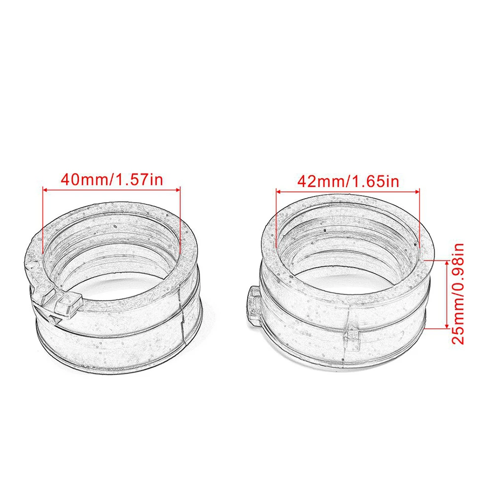 Carburetor Interface Adapter For Honda CBR600 CBR600F2 1991 - 1994 / CBR600 CBR600F3 1995 - 1998 16211-MV9-670 / CBR 600 F2 F3