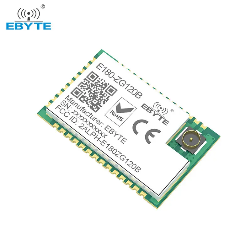 EFR32 ZigBee 3.0 Wireless Module 2.4GHz Touch Link Smart Home SMD Long Distance RF Transceiver Module Ebyte E180-ZG120B