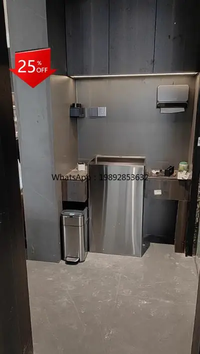 

stainless steel integrated floor column basin washbasin household washbasin