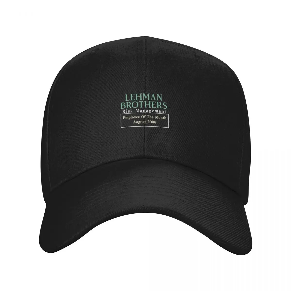 Lehman Brothers Big Banks Bank Bailout Goldman Sachs Investment Bank Risk Management Lehma Baseball Cap fashionable Man Women's