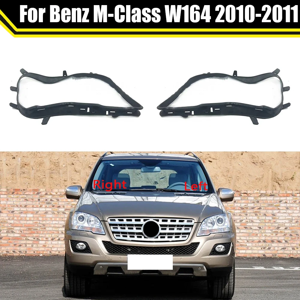 

For Benz M-Class W164 ML300 ML350 ML450 ML500 2010 2011 Headlight Seal Rubber Strip Sealing Ringl Lampshade Washer Trim Pad