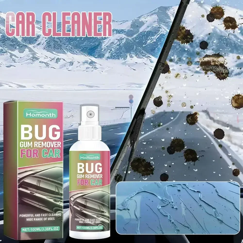 Cleaner Insect Gum Bird Droppings Flying Paint Adhesive Stickers Ceramic Car Car Coating Remover Strong