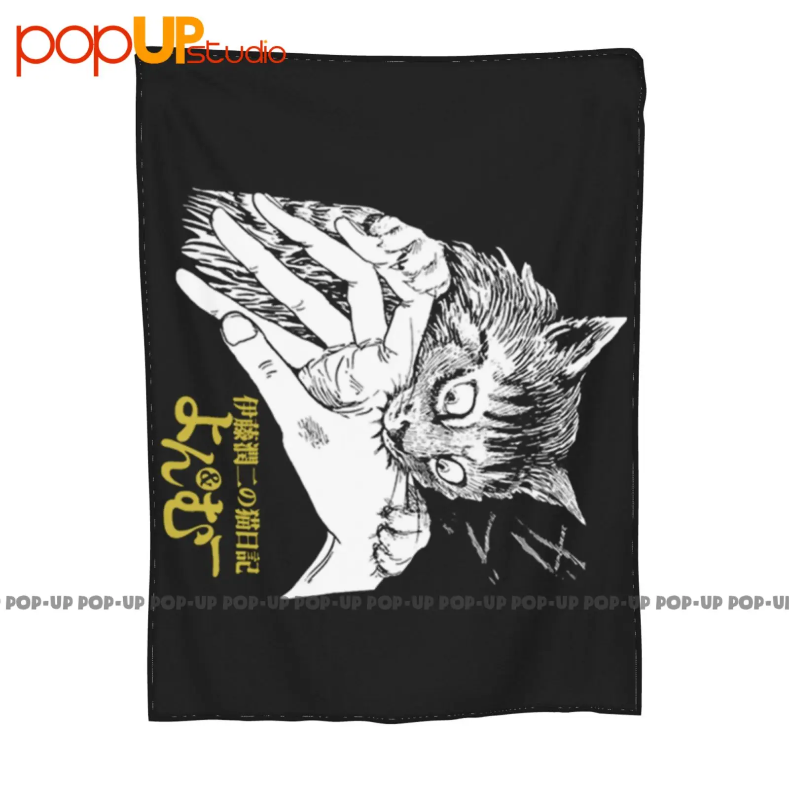 Junji Ito'S Cat Diary Yon & Mu Bite Ultra-Soft Blanket Quilt Winter Sofa Cover Bed Covers