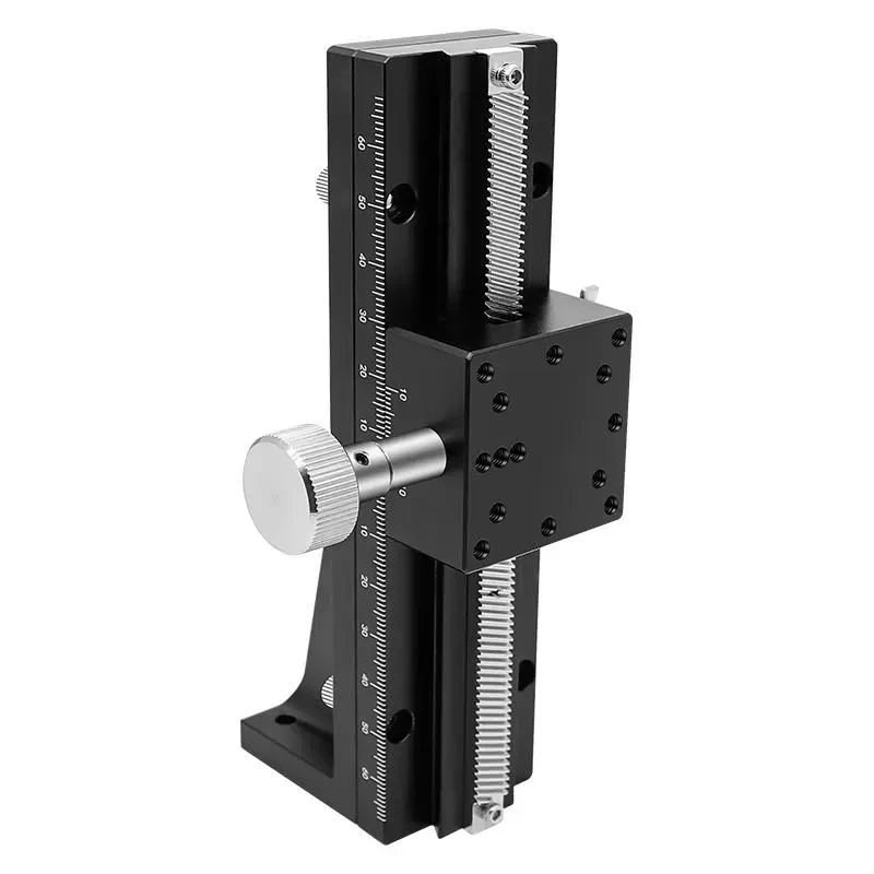 Z-axis Manual Vertical Lifting Platform LWZ25 40 60-L50 100 150 200 Dovetail Gear Rack Sliding Table