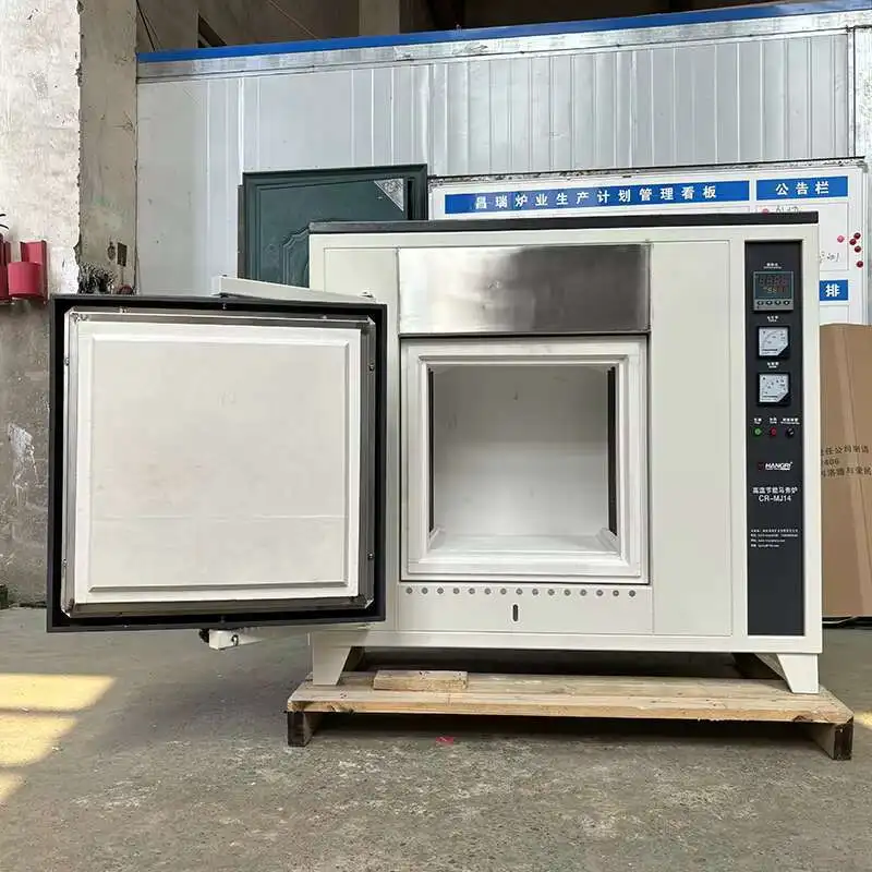 1200 1800 High Temperature Electric Heat Treatment Lab Box Chamber Sintering Furnace PID Controller Muffle Oven
