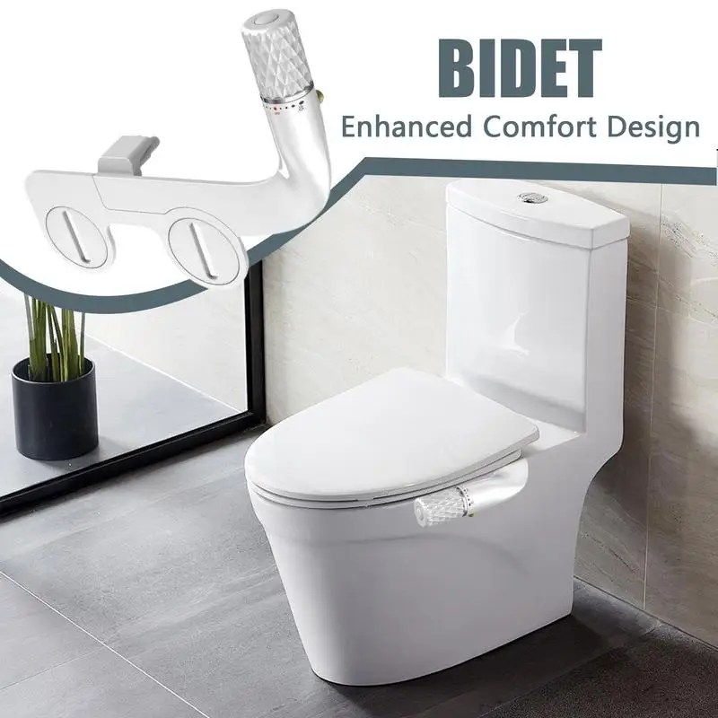 

Bidet Attachment For Toilet Hygienic Bathroom Bidet Bathtub Faucets Showerheads For Travel Public-restroom Rental Apartment RV