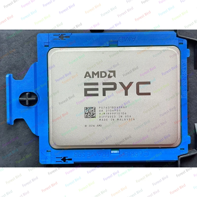 AMD EPYC 7601 CPU 32 Core 64 Thread For Supermicro H11SSL-i Mainboard Server Processor DDR4 2666MHz