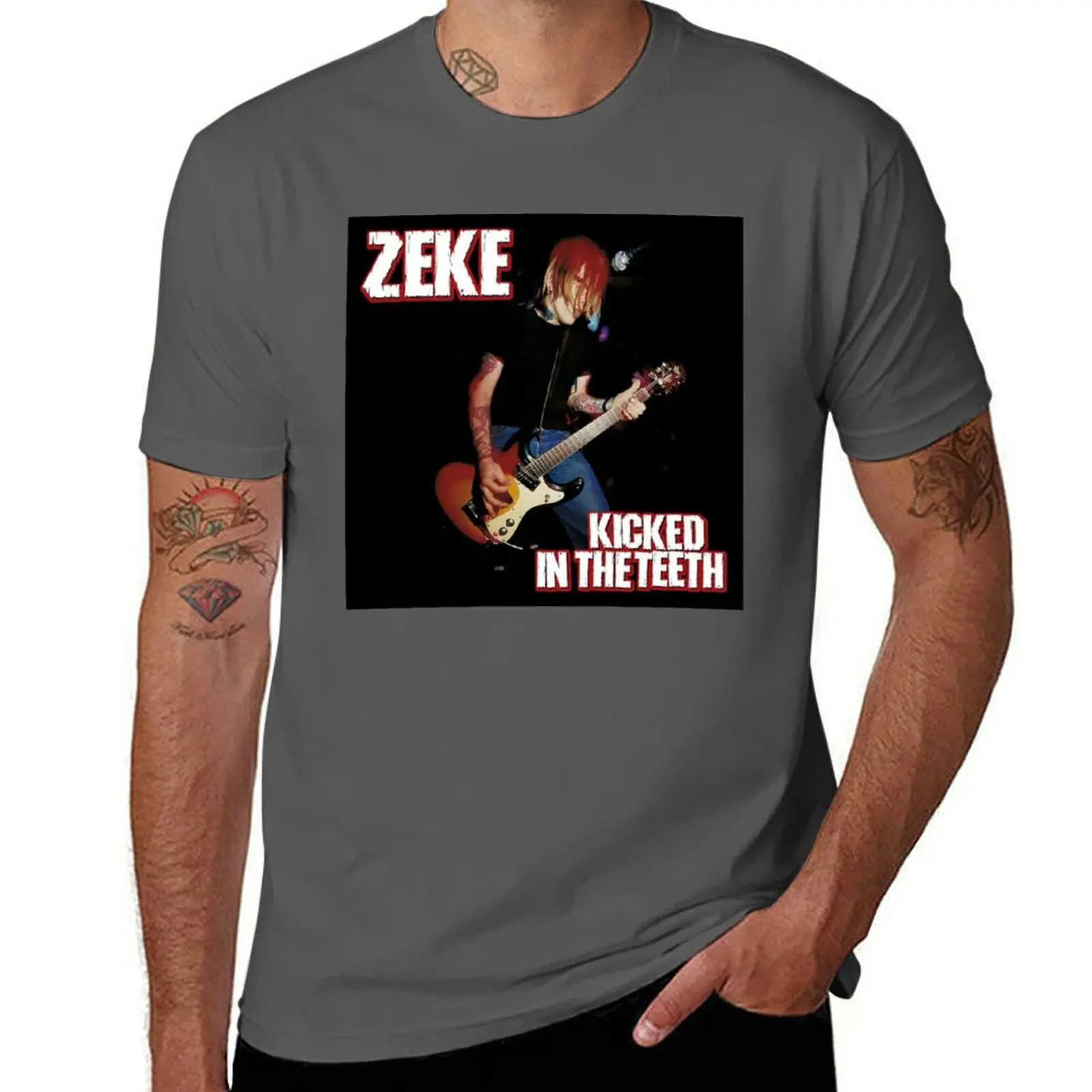 

Kicked album - 1998 in Teeth Zeke the T-Shirt Performance Workout Short Sleeve Tee
