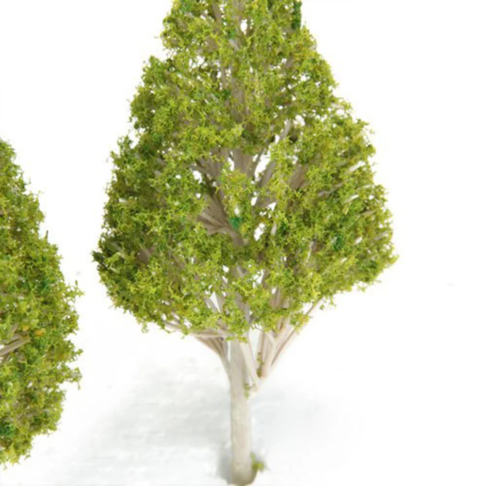 5 pezzi novità pioppo modello di albero in miniatura alberi finti decorazione artificiale pianta da giardino fatato