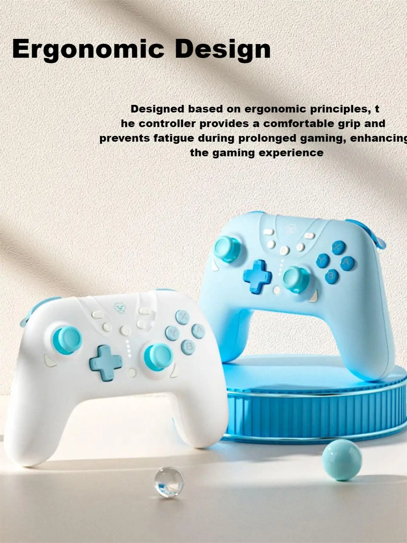وحدة تحكم ألعاب بلوتوث من Aolion إصدار القاعة لجهاز Switch 2/1 iOS MFi Games Android Smart Universal