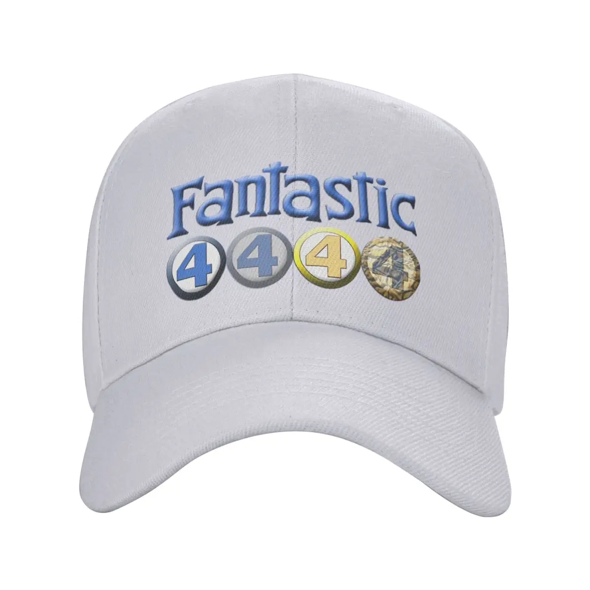 

The Fantastic Four Movie Logo Baseball Cap Unisex curved Sun Hat Hat Adjustable Snapback Caps Fishing Hat Summer Caps